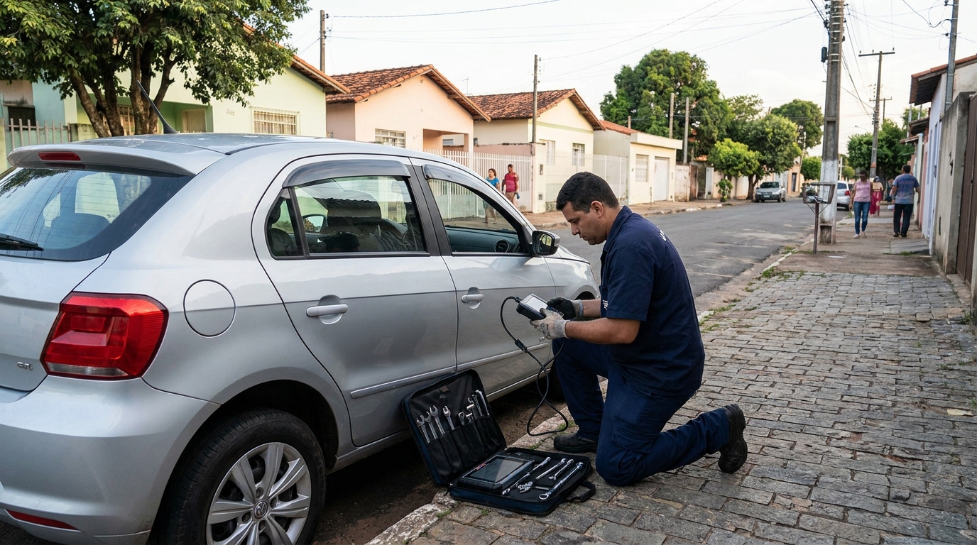 Programação de Chave Codificada no Centenário, Caxias do Sul‑RS